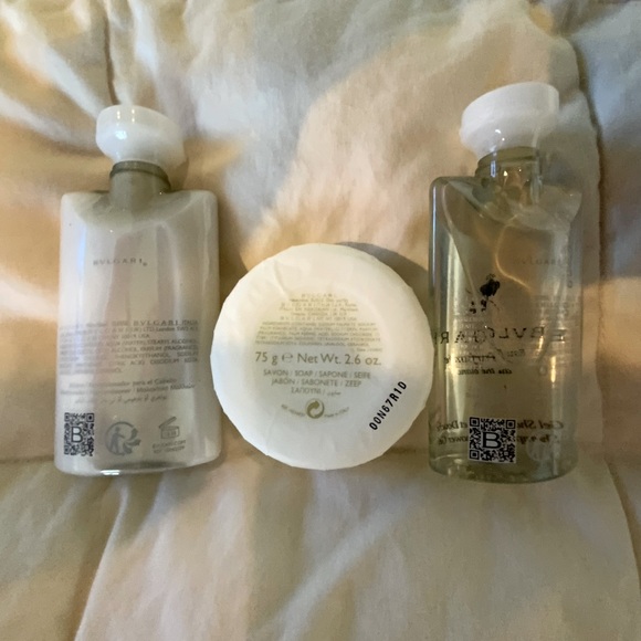 BVGARI European Shampoo, Conditioner And Luxury Soap Brand New Never Opened - Picture 2 of 3